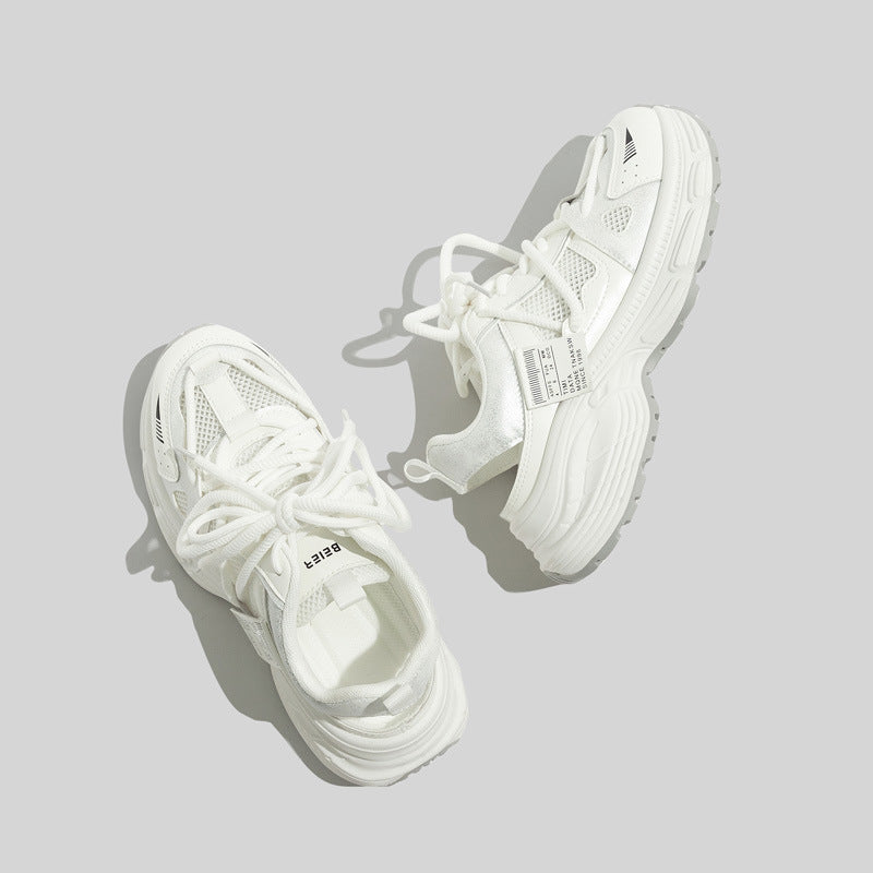 Damen Sportliche Sneaker mit atmungsaktiver Netz-Oberfläche und bequemer Dämpfung