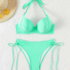 Damen Push-Up Bikini mit verstellbaren Bändern R&B