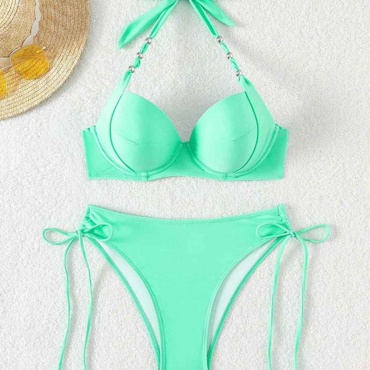 Damen Push-Up Bikini mit verstellbaren Bändern R&B