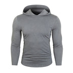 Herren Sportlicher Kapuzenpullover mit funktionalen Reißverschlusstaschen