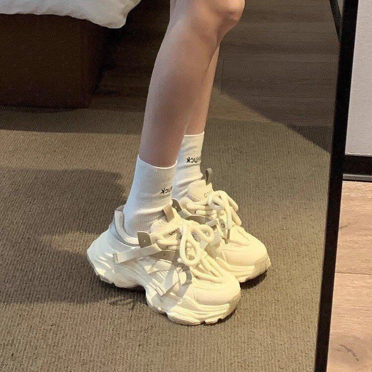 Damen Chunky-Sneaker mit atmungsaktiver Sohle und verstärktem Halt R&B
