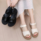 Damen Komfortable und elegante Sandalen mit verstellbarem Riemen