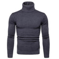 Herren nan figurbetonter Rollkragenpullover aus Feinstrick mit elastischer Passform R&B