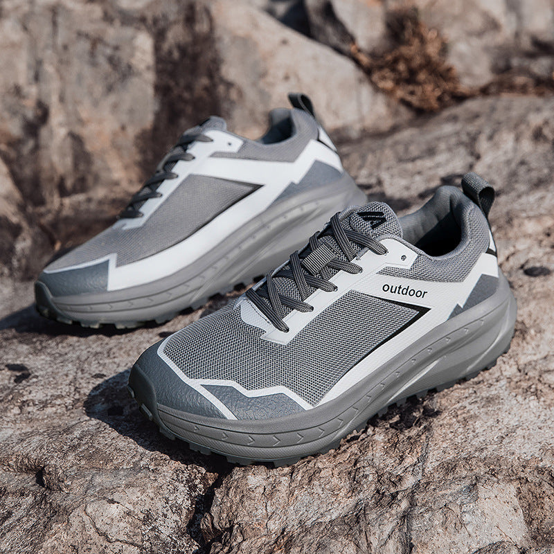 Damen Trail-Laufschuhe mit abrifester Sohle und atmungsaktivem Obermaterial