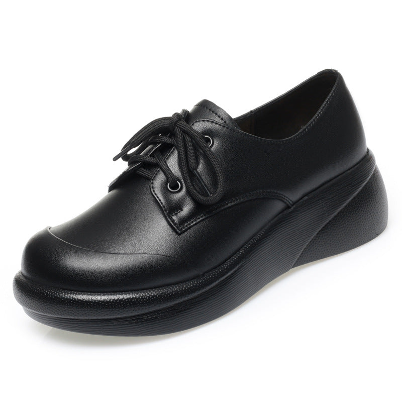 Damen Komfortable Schnürschuhe mit leichtem Wedge-Design und rutschfester Sohle R&B