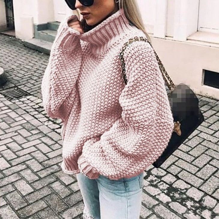 R&B | Pullover mit halbhohem Kragen