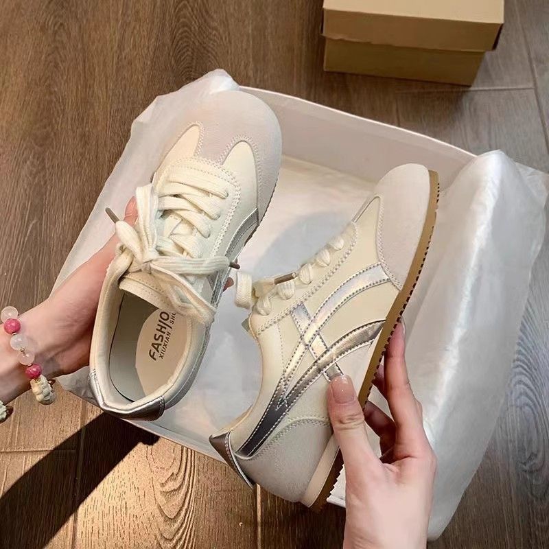 Damen komfortable Sneakers im Retro-Style mit atmungsaktiven Obermaterialien R&B