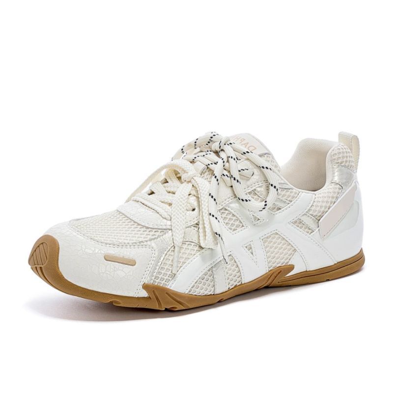 Damen Sportliche Sneakers mit atmungsaktiver Netzstruktur und reflektierenden Akzenten R&B