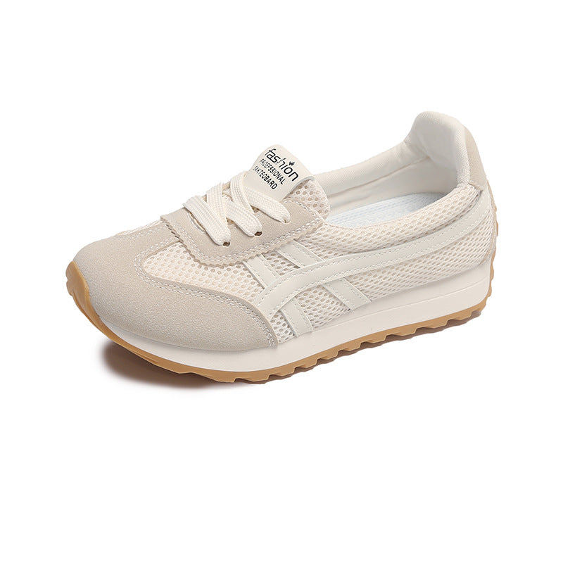 Damen Sportliche Sneakers mit luftdurchlässiger Mesh-Oberfläche und flexibler Dämpfung R&B