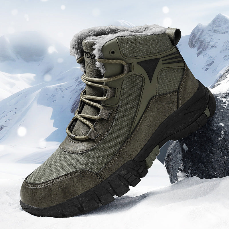 Damen Winterliche Wanderschuhe mit isolierendem Innenfutter und rutschfester Sohle