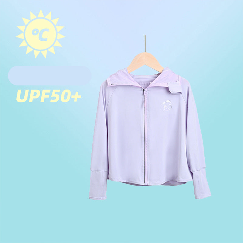 Damen sportliche UV-Schutzjacke mit Kapuze R&B