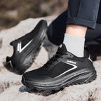 Damen Trail-Laufschuhe mit abrifester Sohle und atmungsaktivem Obermaterial