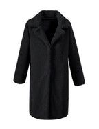 Damen Kuscheliger Oversized-Mantel aus Teddyfleece R&B