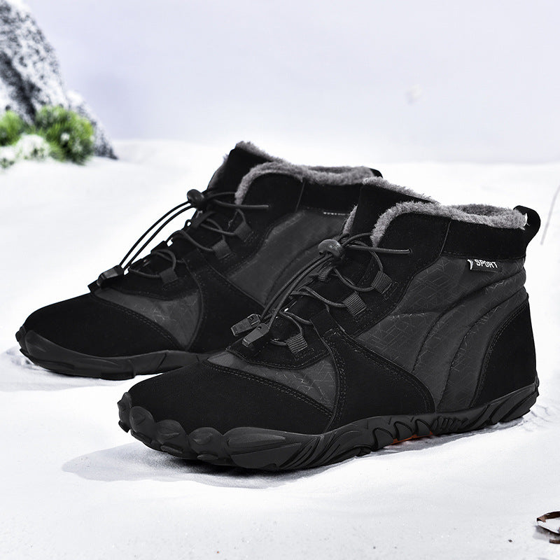 Damen Sportliche Winterstiefel mit wasserdichtem Obermaterial und isolierendem Innenfutter R&B