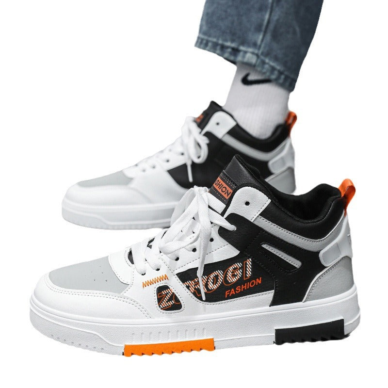Damen Sportliche High-Top Sneakers mit modischem Design