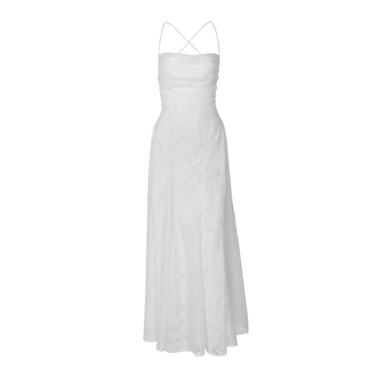 Damen Elegantes Abendkleid mit Wunderschönen Floral Mustern und Raffinierten Details R&B