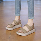 Damen Plattform-Sandalen