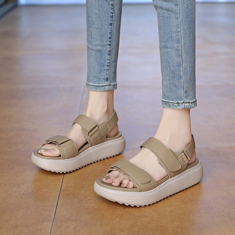 Damen Plattform-Sandalen