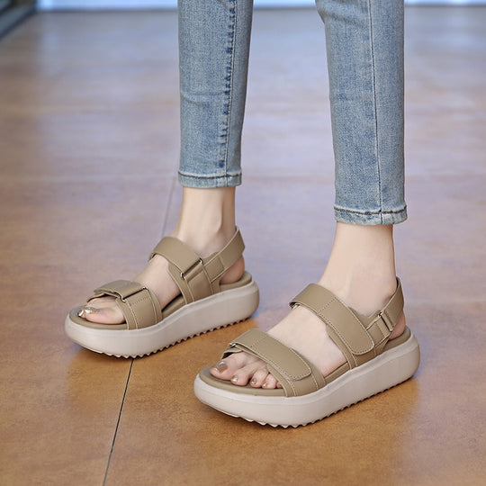 Damen Plattform-Sandalen R&B