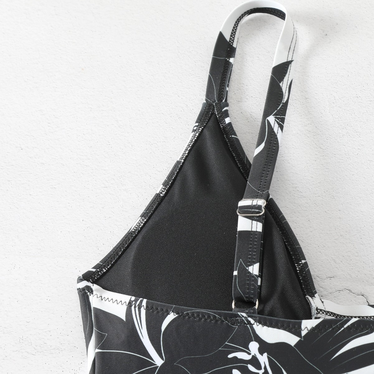 Damen Einteiler Badeanzug mit floralem Design R&B