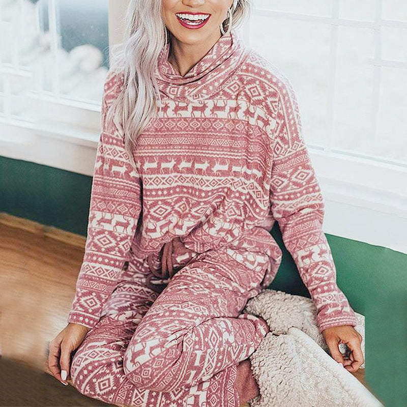 Damen Gemütlicher Polar-Fleece Zweiteiler R&B
