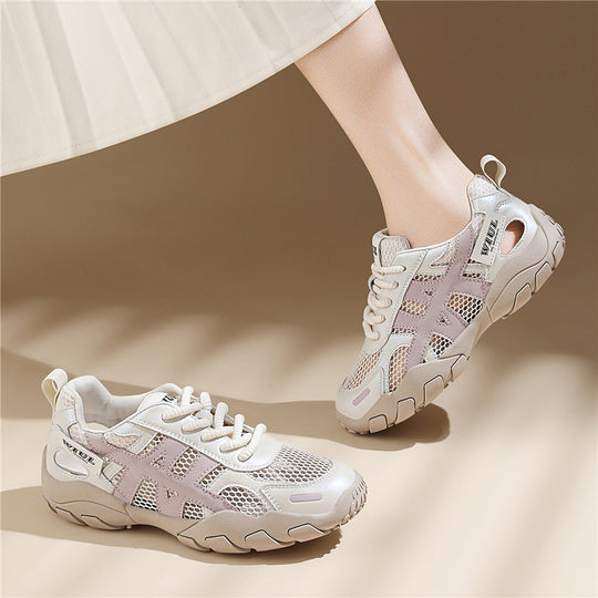 Damen Atmungsaktive Fitness-Sneaker mit flexibler Sohle R&B