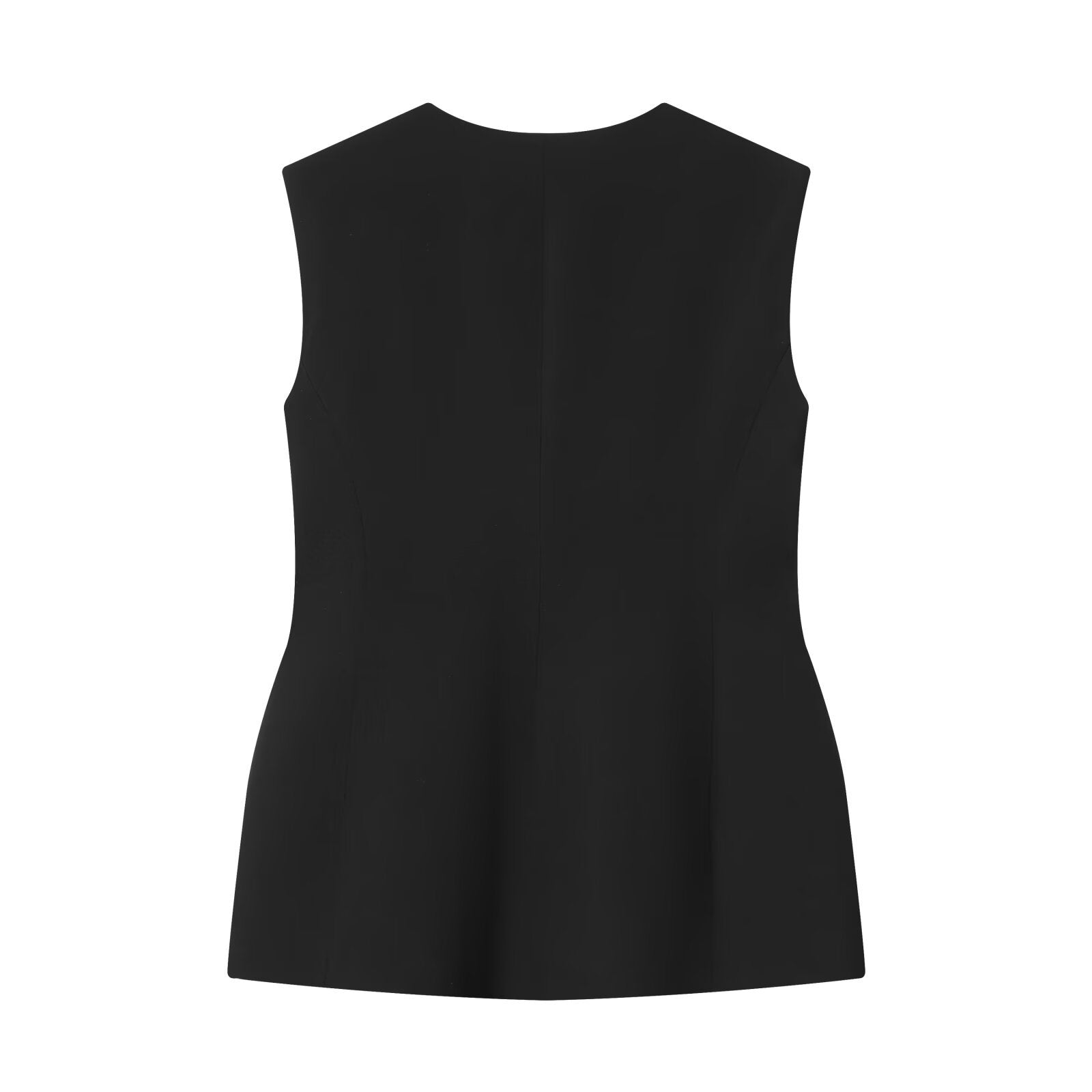 Damen elegante ärmellose Bluse R&B