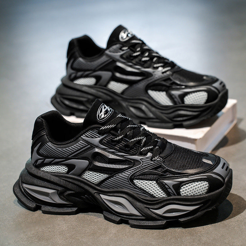 Damen Sportliche Sneakers mit atmungsaktivem Mesh-Obermaterial und stoßdämpfendem Sohlenprofil