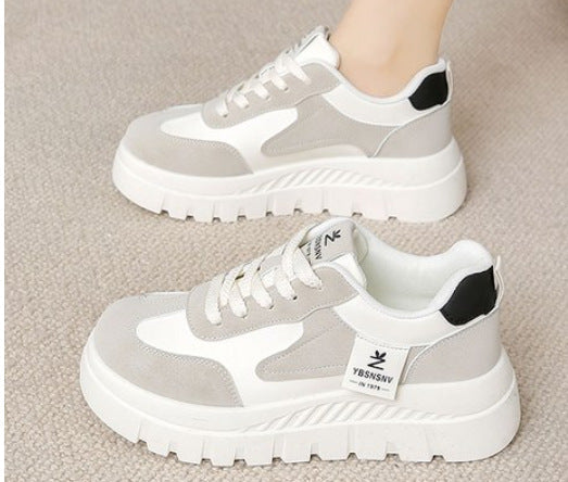 Damen Chunky Sneakers mit komfortabler dämpfender Sohle und atmungsaktiver Oberstruktur R&B