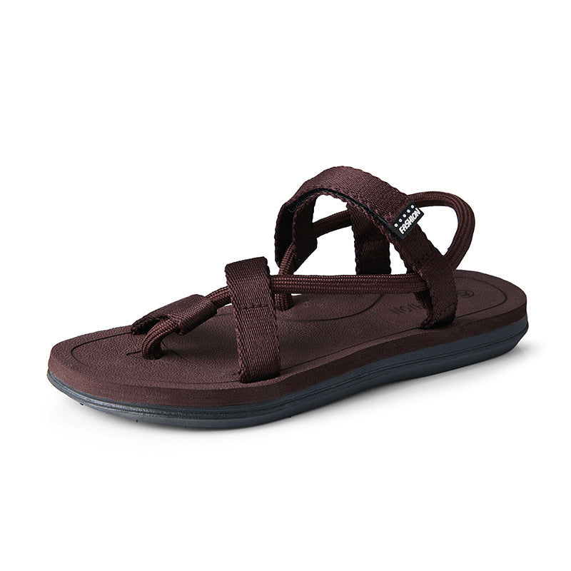 Damen Bequeme Outdoor-Sandalen mit verstellbaren Riemen und rutschfester Sohle R&B