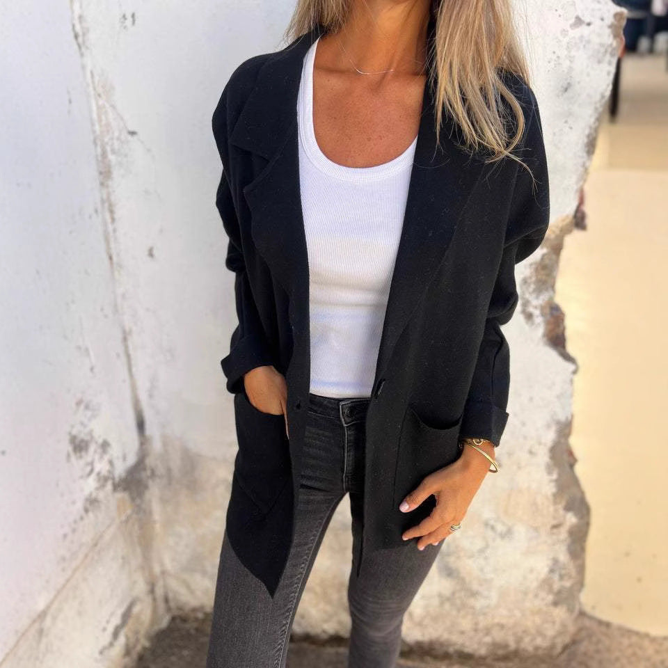Damen modische Oversized Blazer R&B