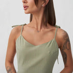 Damen sommerliches Wickelkleid R&B