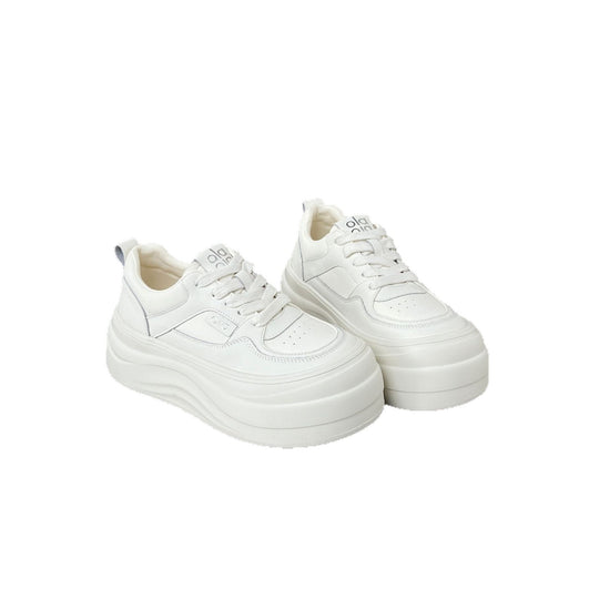 Damen Plattform Sneakers mit trendiger Silhouette und atmungsaktiver Obermaterialbeschaffenheit R&B