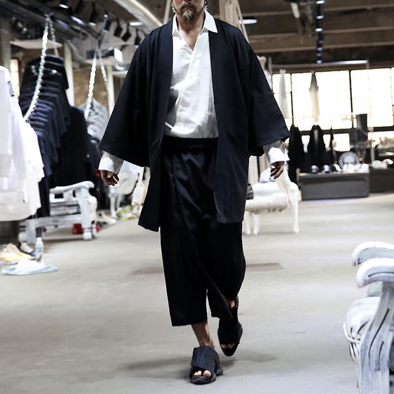 Damen Kimono-Jacke mit modernen Schnitt und praktischen Taschen R&B
