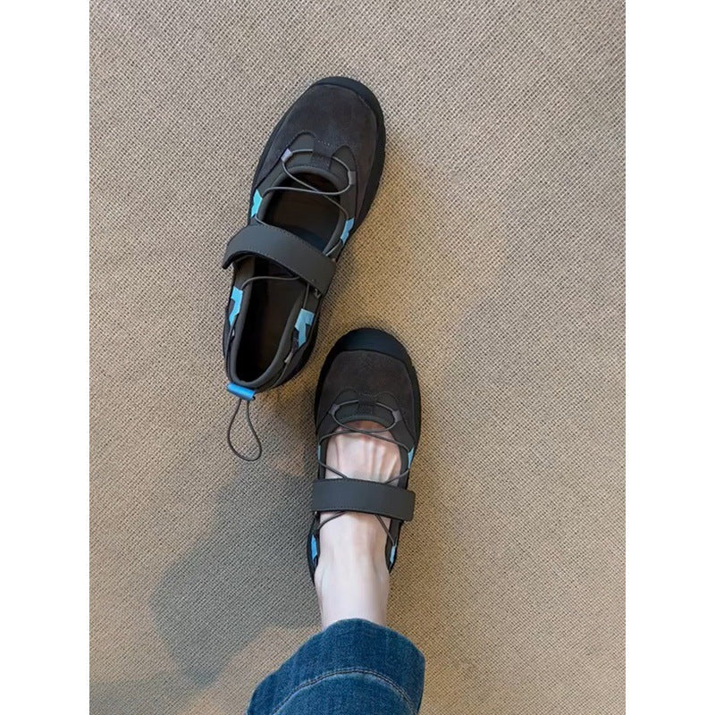 Damen Komfortable und stilvolle Klettschuhe