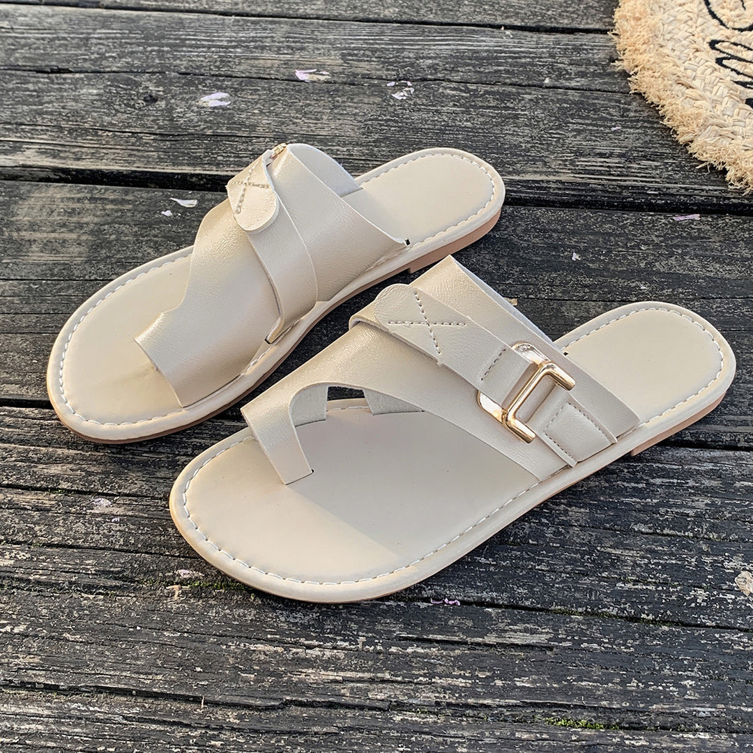 Damen Elegante und komfortable Freizeit-Sandalen mit Verzierung R&B