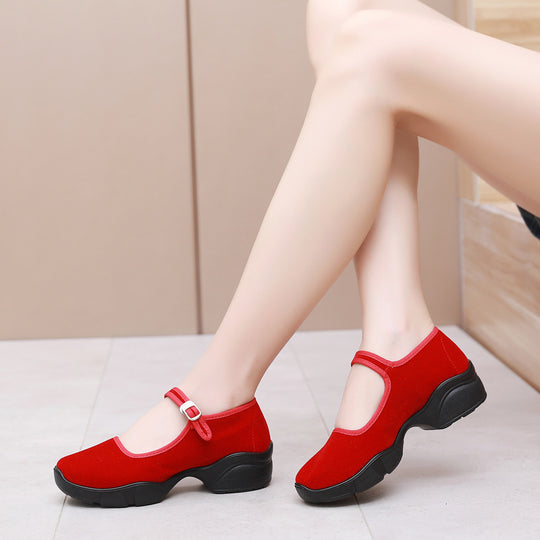 Damen Komfortable und elegante Mary Jane Schuhe mit stylishen Details R&B