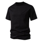 Herren Rundhalsshirt aus hochwertiger Baumwolle mit minimalistischem Design