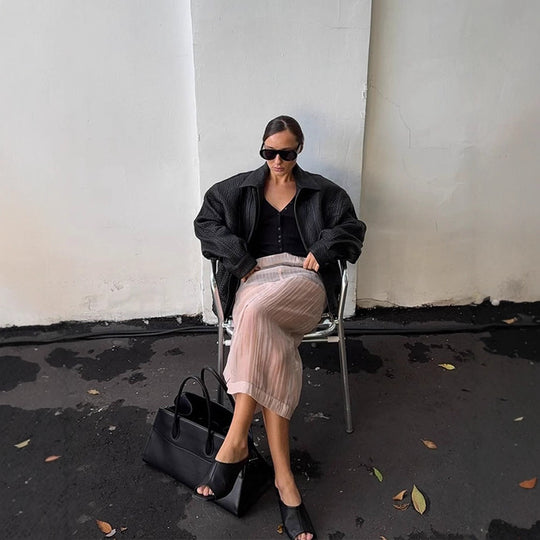 Damen Oversized jacke R&B