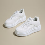 Damen Bequeme Plateau Sneakers mit hervorragender Dämpfung und atmungsaktivem Obermaterial R&B