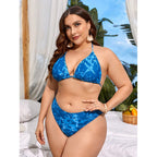 Damen Badeanzug mit seitlichen Cut-Outs und modischem Wickeldetail R&B