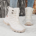 Damen Multifunktionale Winterstiefel mit rutschfester Sohle und isolierendem Futter