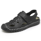 Herren Komfortable Leder-Sandalen mit rutschfester Sohle R&B
