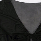 Damen Kurzes Transparentes Oberteil R&B