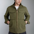 Herren Utility-Jacke mit praktischen Taschen und modernem Design R&B