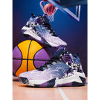 Damen Basketball-Schuhe mit atmungsaktivem Mesh-Obermaterial und innovativer Dämpfungstechnologie R&B