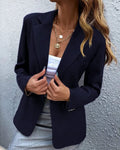Damen moderner und eleganter Blazer mit strukturierter Textur
