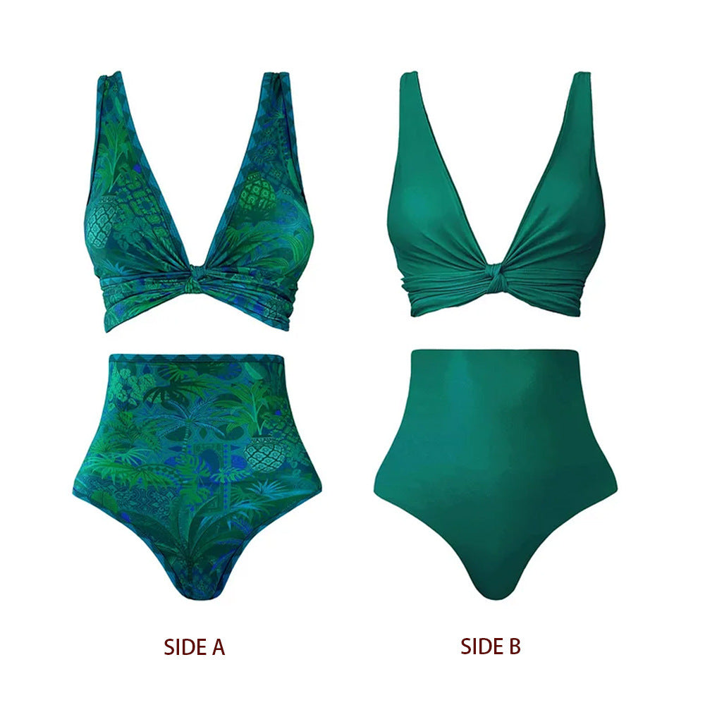 Damen Buntes Bikini-Set R&B