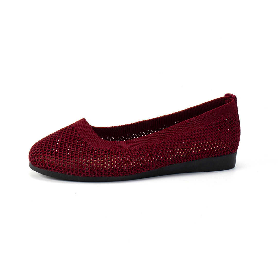 Damen bequeme Slipper aus atmungsaktivem Netzmaterial mit rutschfester Sohle R&B