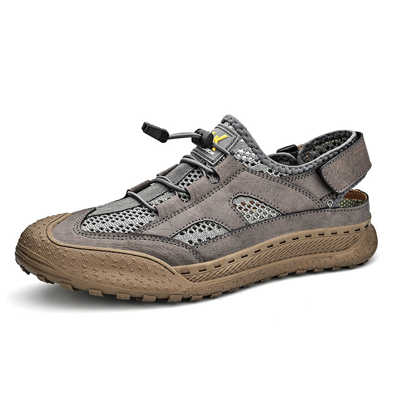 Damen Atmungsaktive Outdoor-Sandalen mit elastischem Schnürsystem R&B